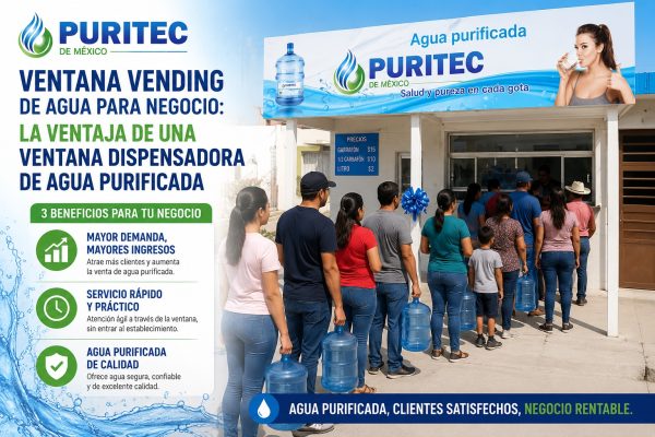 Solución al Agua Apestosa con Filtros y Autoservicio de Agua Purificada